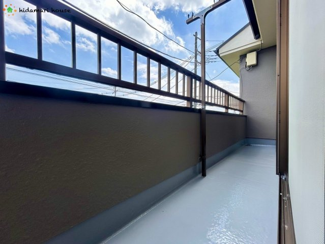 上尾市上野本郷　中古戸建のバルコニー