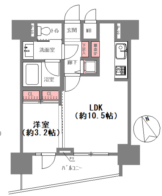 【間取り】の画像