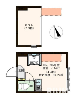 【間取り】 | エヴィメリア永福