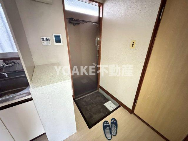 大山コーポの玄関