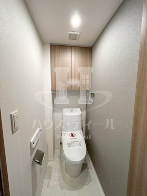 【トイレ】 | ザ・パークハビオ蕨 | ゆったりとした空間のトイレです