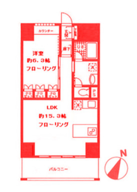 ロジュマン湘南の間取り