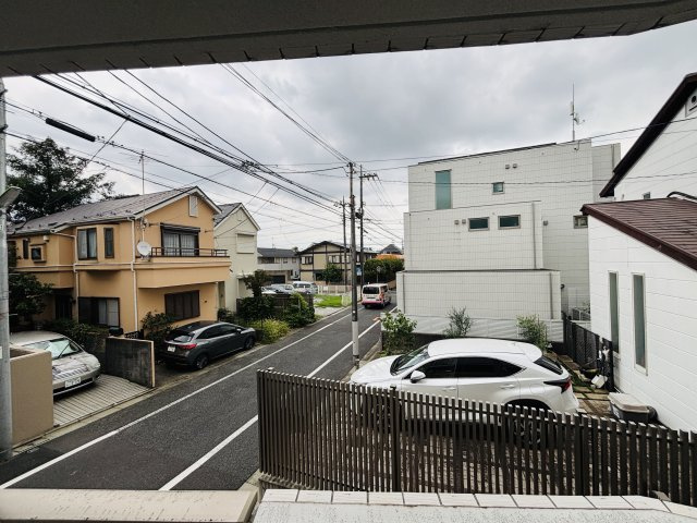 南東側バルコニーからの眺望
