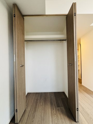大型のクローゼット