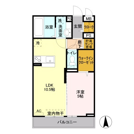 D-Room・SK Iの間取り