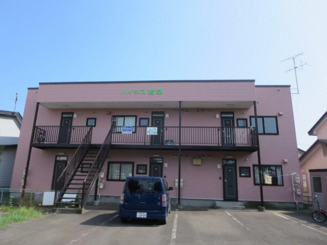 釧路市若草町のアパートの外観