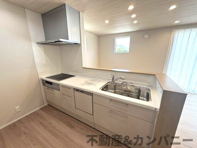 久米窪田町の新築分譲戸建のキッチン|キッチンです