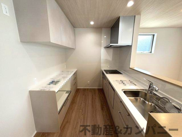 久米窪田町の新築分譲戸建のキッチン|キッチンです