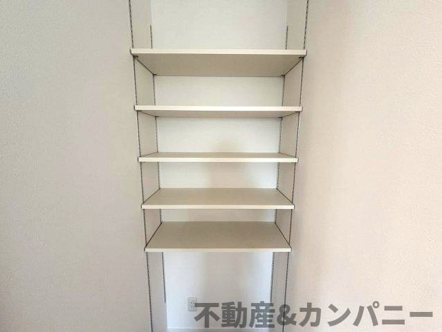 久米窪田町の新築分譲戸建の収納|大きなものも収納できそうです