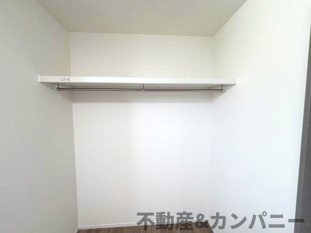 久米窪田町の新築分譲戸建の収納|大きなスペースがあり、収納には困りません