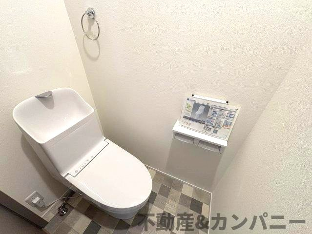 久米窪田町の新築分譲戸建のトイレ|トイレも気になるポイント