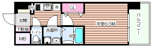【間取り】 | レジュールアッシュ淡路駅前