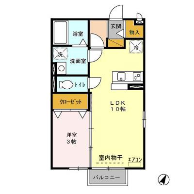マウンテンスクエアの間取り