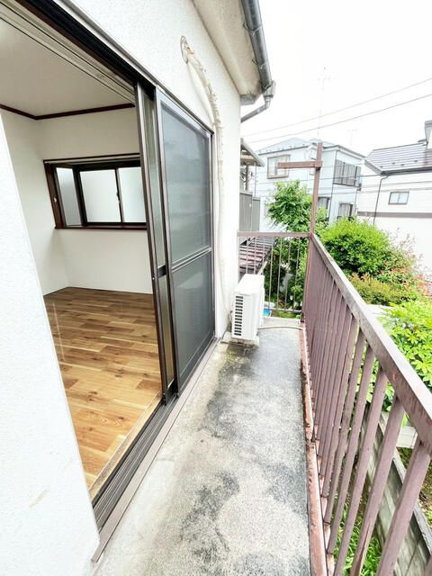 サンヴィレッジのバルコニー