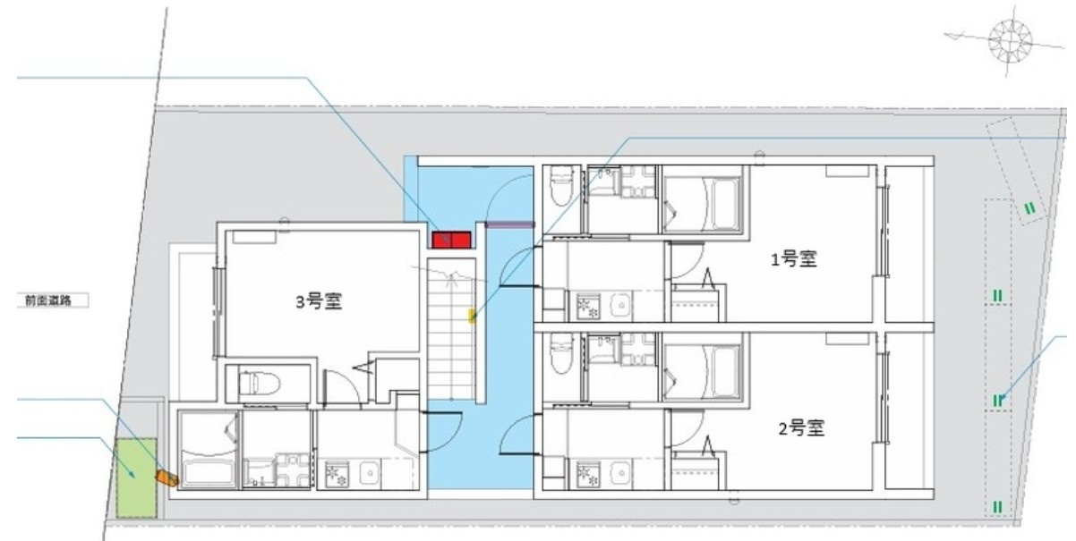 PYLONの区画図