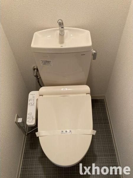 葛上マンションのトイレ