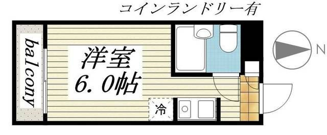 レジダンスイン・目黒の間取り