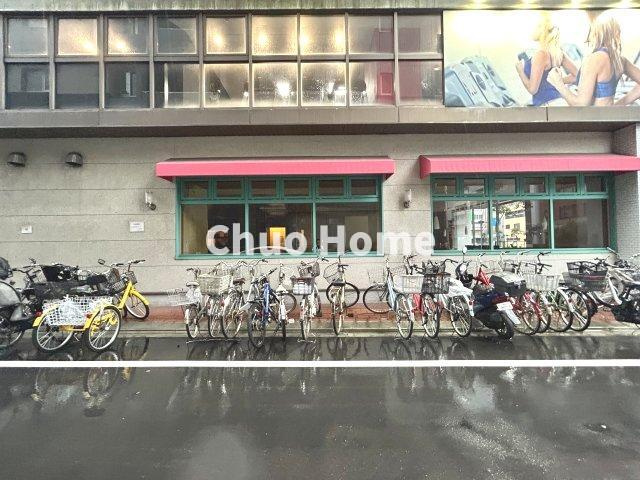 チュリス田原町の駐輪場|駐輪場