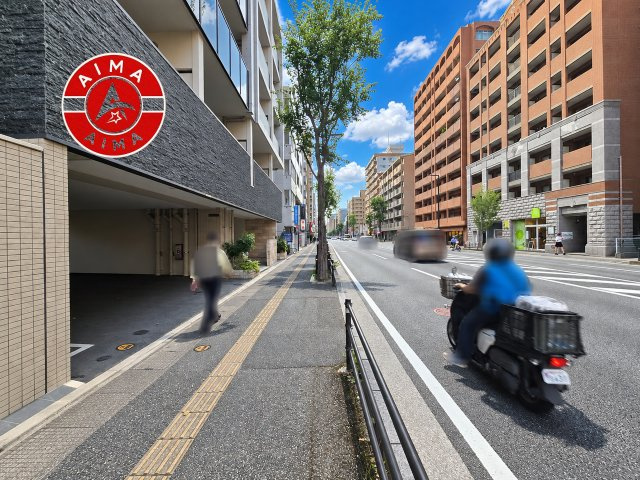 オープンレジデンシア高宮アベニュー203の現況写真|前面道路含む現地の写真です。
