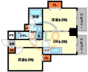 【間取り】 | CITY SPIRE難波プレミア　間取り
