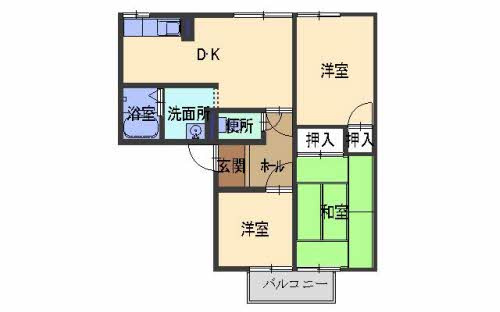 福知山市前田新町のアパート