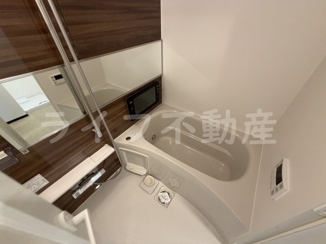 プレジオ玉造の浴室
