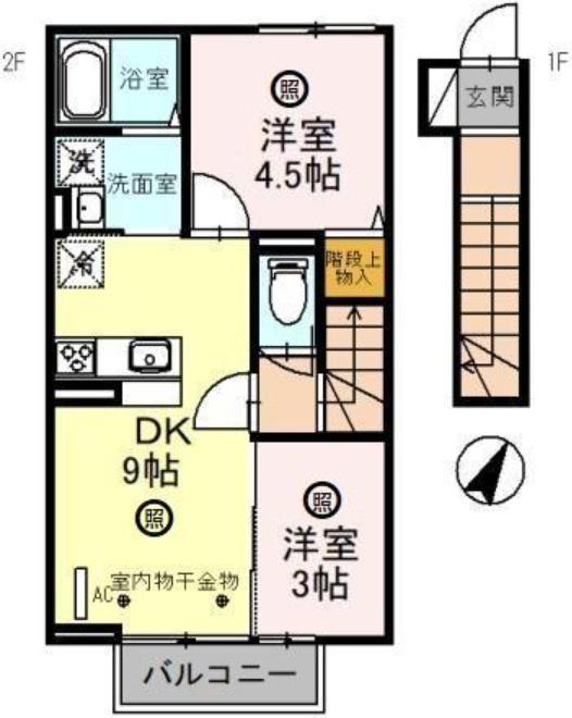 匠乃館Fの間取り