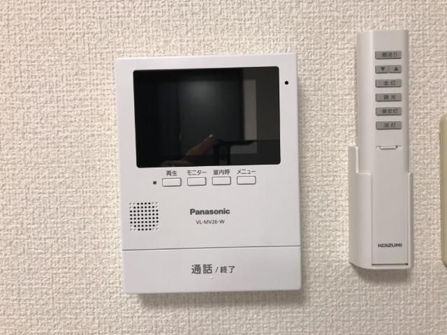 サニーパレス北野Ｃの内装|カメラ付インターホン
