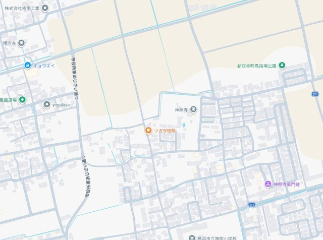 長浜市新庄寺町　第6期　新築一戸建ての地図
