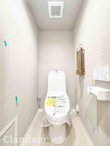 新松戸南パークハウスＢ棟のトイレ|ドキドキの新生活も、安心してスタート。ぴったりの住まいを見つけませんか？クランディアが一緒に住まい選びをサポートします‼　まずは、お気軽にお問合せください　＃クランディア