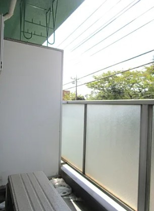 相模原市中央区向陽町の賃貸マンションのバルコニー