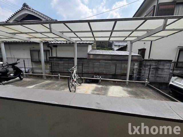 コーポラスの駐車場|駐車場完備です
