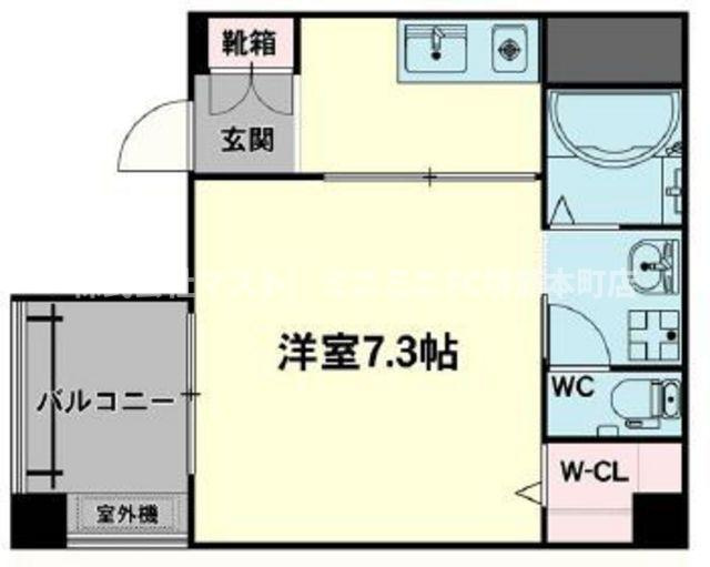 ジュネーゼグラン上本町の間取り