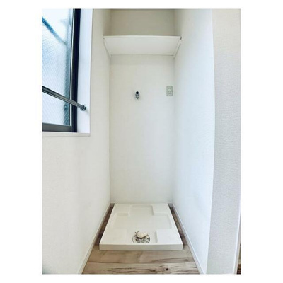 【設備】 | NSコーポ | 室内洗濯機置き場。