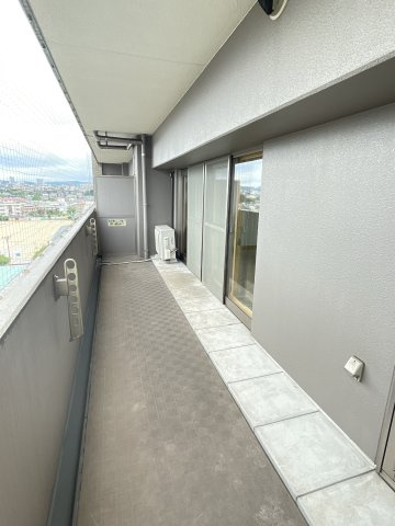 アルファステイツ東深津Ⅱのバルコニー