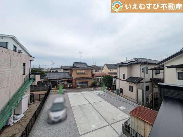 Livele Garden.S　熊谷上之第7の展望|高い建物が無く開放感のある展望
バルコニーからの展望も開けていて閑静な住宅地が望めます。日当りも良いですね♪