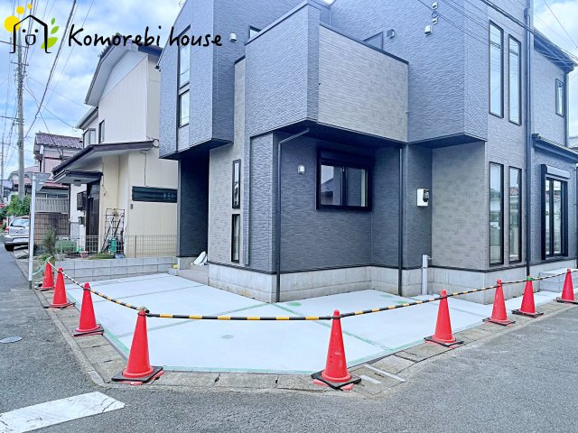上尾市中妻501①　新築一戸建て　ミラスモ　01の駐車場|26.7.27撮影済み