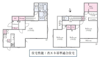【間取り】 | 国立市東４丁目　仲介手数料無料♪