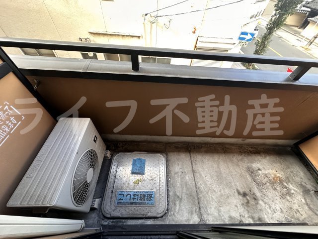 エムロード玉造のバルコニー