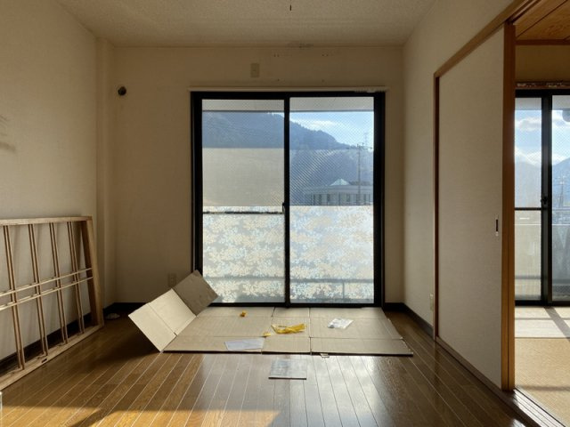 姫路市安富町安志のハイツの居間・リビング