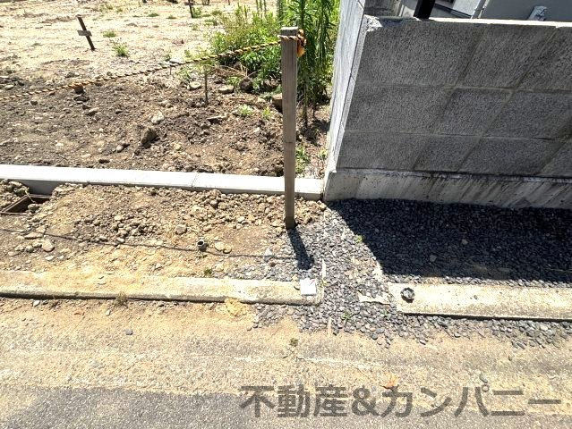 松前町北黒田のおトチ　のその他|境界ピンです