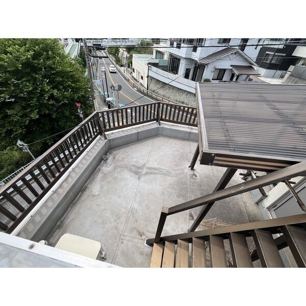 明石市上ノ丸戸建のバルコニー