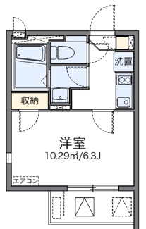 【間取り】 | フローラ堀ノ内