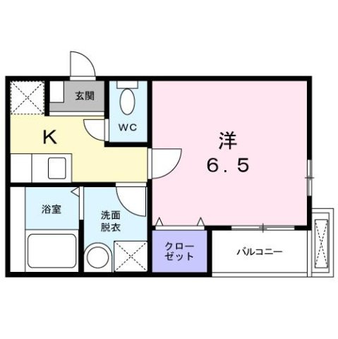 パール　メゾンの間取り