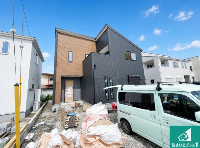長浜市新庄寺町　第6期　新築一戸建ての外観|現在の進捗状況です！順調に作業進行中、完成が待ち遠しいです！詳細の間取り等、お気軽にお問い合わせください！