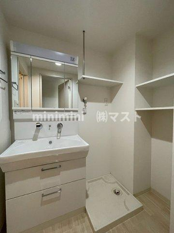 ブラウ上町台の洗面所