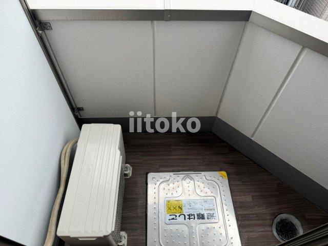 グレイスコート南千住のバルコニー