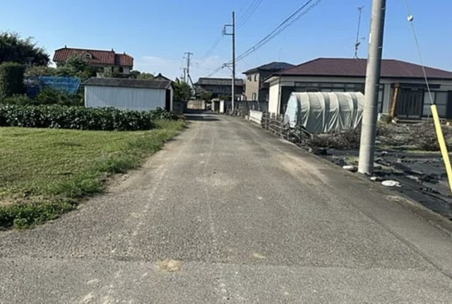 【前面道路含む現地写真】 | 羽生市上新郷　中古戸建