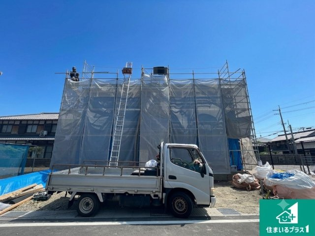 長浜市新庄寺町　第6期　新築一戸建ての外観|現在建築中！落ち着いた街並みで新生活を始めることが出来そう！周辺の物件も併せてご紹介させて頂きます！