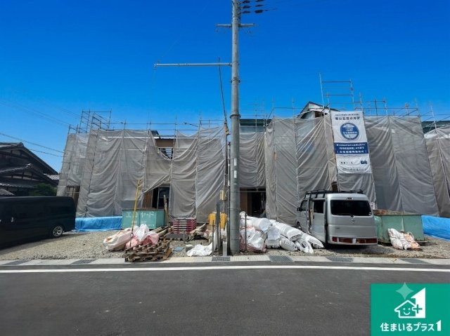 長浜市新庄寺町　第6期　新築一戸建ての外観|現在建築中！落ち着いた街並みで新生活を始めることが出来そう！周辺の物件も併せてご紹介させて頂きます！